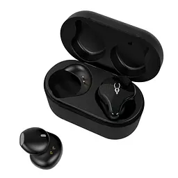 Бездротові Bluetooth навушники Sabbat X12 Pro Black з чохлом для зарядки 750 мАг чорні