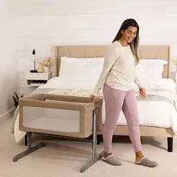 Ліжечко Graco Sweet2Sleep Бежеве (GP1814BAOAT000) - мініатюра 6