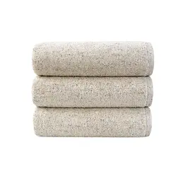 Рушник махровий Lotus Home - Organic natural бежевий 50x90