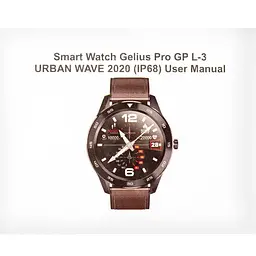 Смарт-годинник Smart Watch Gelius Pro GP-L3 (URBAN WAVE 2020) (IP68) Silver/Dark Blue - мініатюра 2