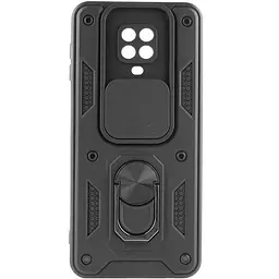 Чохол Ummi Camshield Serge Ring для Xiaomi Redmi Note 9s / Note 9 Pro / 9 Pro Max Чорний / Black