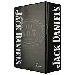 Віскі Jack Daniel's Tennessee Old No.7 у металевій коробці з 2 келихами, 40%, 0,7 л - мініатюра 3