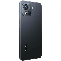 Смартфон Blackview Oscal C80 8/128Gb DS Midnight Black UA UCRF - мініатюра 3