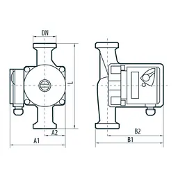 Циркуляційний насос NPO BPS 32-4S-180 - мініатюра 4