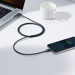 Кабель Baseus Crystal Shine Series USB to Lightning 2m Black (CAJY000101) [92815] - мініатюра 10