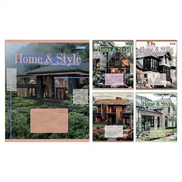 Зошити учнівські 24 аркуша клітинка 1B Home Style, 20 шт. в упаковці