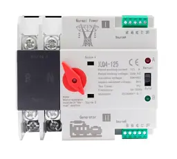 Автоматичне введення резерву XLQ4-125/2P, Grey, 125A, однофазний