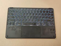 Чохол для планшета Xiaomi Poco Pad /Redmi Pad Pro із клавіатурою touch з підсвічуванням - мініатюра 2
