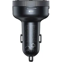 Автомобільний зарядний пристрій Baseus FM Launcher Enjoy 3.4A black (CCLH-01) - мініатюра 3