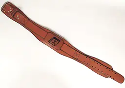 Пояс атлетичний EasyFit Training Belt (коричневий) 4XL - мініатюра 4