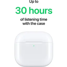 Бездротові навушники Apple AirPods 4 with Active Noise Cancellation (MXP93ZE/A) - мініатюра 5
