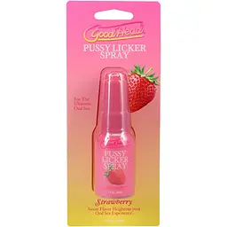 Спрей Doc Johnson для кунілінгусу GoodHead Pussy Licker Spray - Полуниця, 29 мл - мініатюра 2