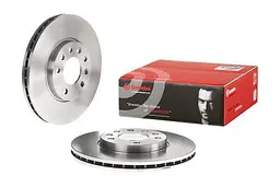 Диск тормозной вентилируемый Opel Astra H, G, Meriva A 98-25г Brembo ( 09.7629.10 )