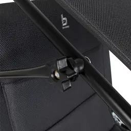 Ліжко розкладне Bo-Camp Sun Lounger With Sunscreen 5 Positions Grey (1304492) - мініатюра 4