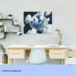 Набір з алмазною мозаїкою "Хмарне чаювання" 40*50 см, IDEA2-CK6172, ТМ "99IDEAS" - мініатюра 3