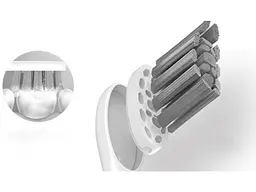 Насадки для зубної щітки Oclean Toothbrush Head for Опе SE Air X F1 White 2шт PW01 - мініатюра 3
