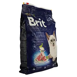 Сухий корм для стерилізованих котів Brit Premium by Nature Cat Sterilized Lamb з ягням 8 кг - мініатюра 3