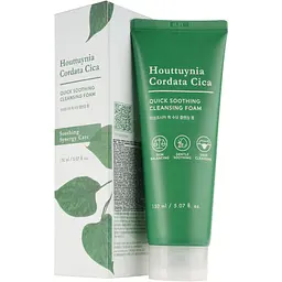 Пенка для умывания Tony Moly Houttuynia Cordata Cica Quick Soothing Cleansing Foam Успокаивающая с экстрактами хаутюнии и центеллы 150 мл