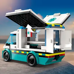 Конструктор LEGO City Швидка допомога 184 деталі (60451) - мініатюра 9