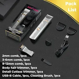 Тример для волосся AREYZIN USB-перезаряджуваний - мініатюра 6
