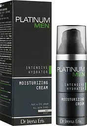Крем для обличчя та зони навколо очей Dr Irena Eris Platinum Men Intensive Hydrator Moisturizing Cream, зволожуючий, 50 мл - мініатюра 2