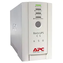 Джерело безперебійного живлення APC 650 ВА / 650 Вт / 9 А*ч (BK650EI)