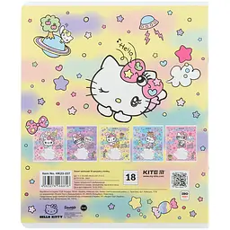 Набір зошитів Kite Hello Kitty А5 в лінійку 18 аркушів 20 шт. (HK23-237) - мініатюра 5