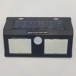 Світильник акумуляторний з датчиком руху та сонячною батареєю PIR CDS 40 SMD чорний - мініатюра 5