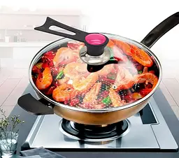 Ручка підставка для кришки каструлі сковороди 15.5 см, Kitchen Master Рожевий 86480 - мініатюра 3