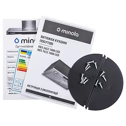Витяжка повновбудована MINOLA HBS 7652 I 1000 LED - мініатюра 10