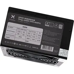Блок живлення Vinga 650W 80+ (VPS-650P1) - мініатюра 2