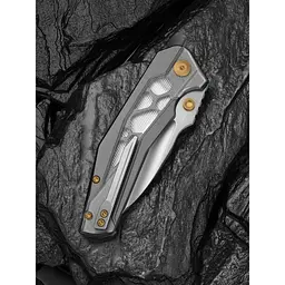 Ніж складаний туристичний Civivi Wellmax (9.1 см) 14C28N / Aluminum сірий - мініатюра 11