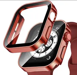 Захисний чохол зі склом Choice 2 для Apple Watch 44 мм Червоний - мініатюра 2