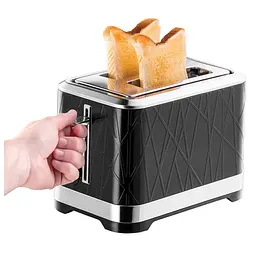 Тостер Russell Hobbs Structure 1050 Вт пластик чорний - мініатюра 2