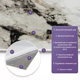 Самоклеюча стінова PET плитка Sticker Wall 600х300х2мм SW-00002303 - мініатюра 2