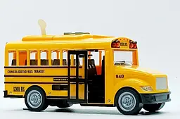 Шкільний автобус WY940A, масштаб 1:20, звук, світло, у коробці (6974060115797) - мініатюра 2