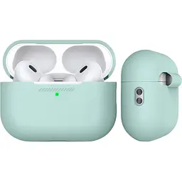 Чохол AhaStyle Colorful Silicone Case для AirPods Pro 2 Gemstone Green [CP-187-2-C-GG] [133836] - мініатюра 2