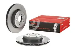 Диск гальмівний передній вентильований Bmw X3 03-11р Brembo (09.9581.11)