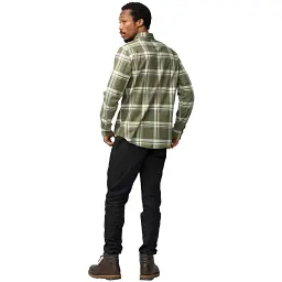 Сорочка Fjallraven Ovik Lite Flannel Shirt M L laurel green/chalk white - мініатюра 7