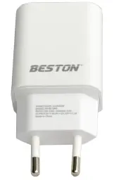 Мережевий зарядний пристрій Beston, White, 1xUSB-C, 12V/1.5A (AAC1847) - мініатюра 3
