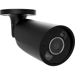 IP-камера Ajax дротова BulletCam HL Black, 5мп, 2.8мм, гібридне підсвічування IR 35м, білий Led 50м, Poe, True WDR, IP 65, аудіо, кут огляду 100° до 110°, вулична, чорна