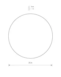Настінний світильник Nowodvorski 7638 Ring Led M - мініатюра 2
