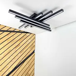 Світильник LED smart HIWAY+пульт квадрат 110W 3000-5000K IP20 чорний Violux ( 220805 ) - мініатюра 2