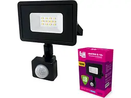 Вуличний прожектор ELM MATRIX S-10 с ИКД 10W 6500K (26-0034)