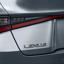 Емблема-напис багажника Lexus IS (1999-2014) 190х24 мм на скотчі Хром (ОЕМ: 7544130380, 7544153071) - мініатюра 3