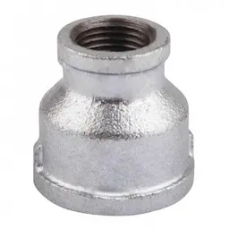 Муфта чавунна редукційна оцинкована 2"х1 1/4" ВВ DN 50х32 мм 30412