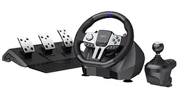 Руль и педали и коробка передач PXN V9 GEN2 Bundle for PS4/XBOX/Xbox Series X|S/PC