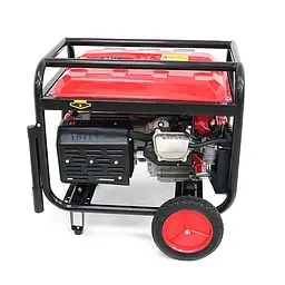 Генератор бензиновий COVAX EPH20500E2, 9.5kW, однофазний 220V, 50Hz, DC12V, 21HP, Electric Starter, tank 25L, 710x535x555mm, 96kg - мініатюра 4