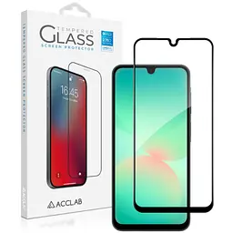 Скло захисне ACCLAB Full Glue Samsung A26 Black (1283126608025)