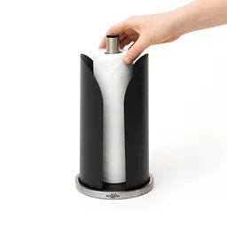 Тримач для паперових рушників МВМ My Home, чорний (KP-23 SS/BLACK) - мініатюра 6